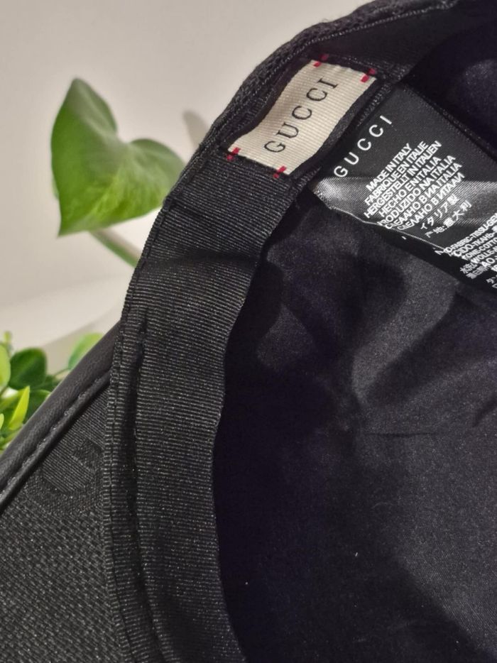 Casquette Gucci Jumbo noire - photo numéro 5