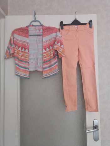 Ensemble gilet et pantalon Gémo 8 ans