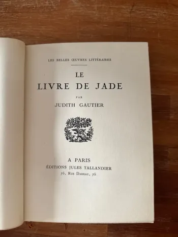 Livre le livre de Jade