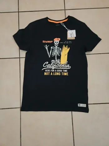 Tee shirt Name it squelette