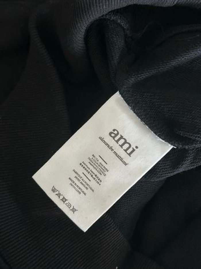 Sweat-shirt pull à capuche AMI Paris - Taille M - photo numéro 9
