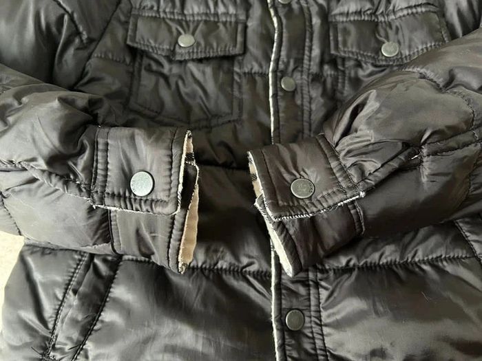 Doudoune misaison réversible noire et carreaux garçon IKKS 5ans - photo numéro 13