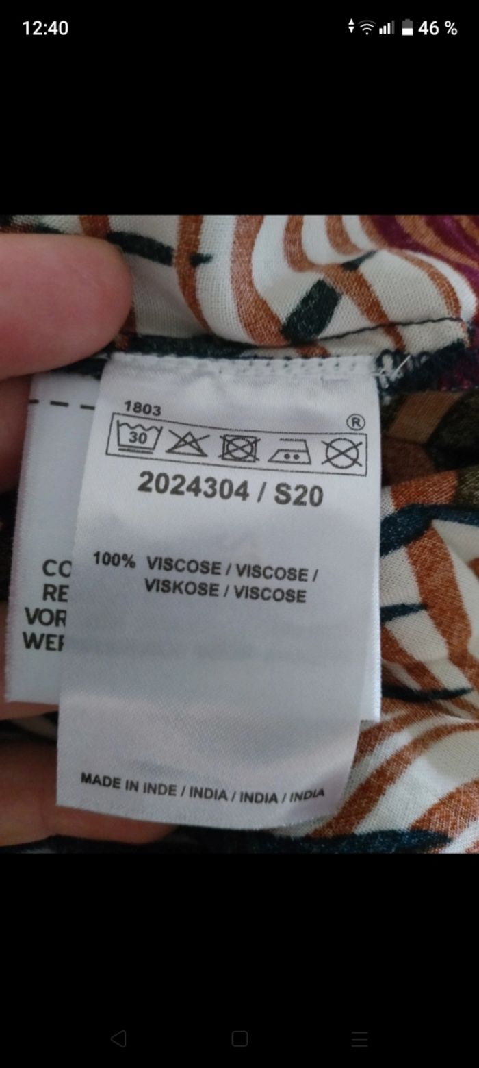 Blouse neuve sans manches Zamba - photo numéro 6