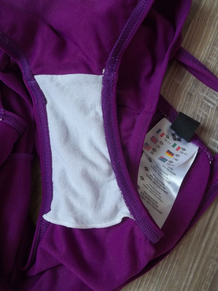 maillot de bain violet Arena 10/11 ans - photo numéro 7