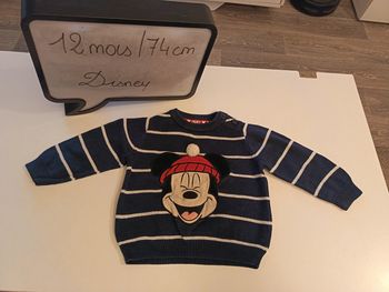 Pull 12 mois garçon Disney 
