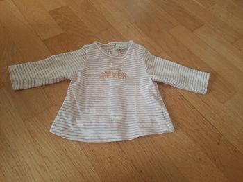 T shirt longue manche 3 mois