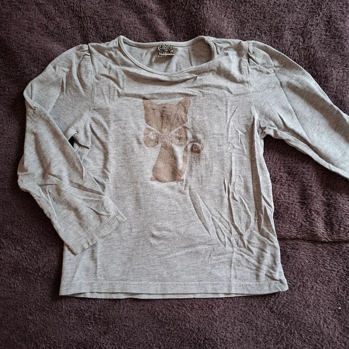 Lot t-shirts fille 4 ans - photo numéro 9