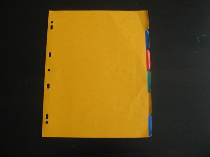 LOT DE 4 PAQUETS D'INTERCALAIRES - GRAND FORMAT - n°50 - photo numéro 6