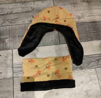 Ensemble snood bonnet