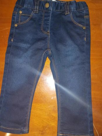 Jean bleu 12 mois vertbaudet