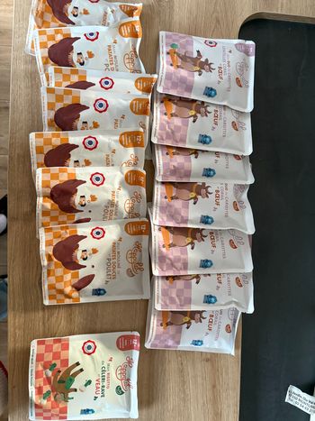 Happylal - lot de 15 sachets repas 12 mois+