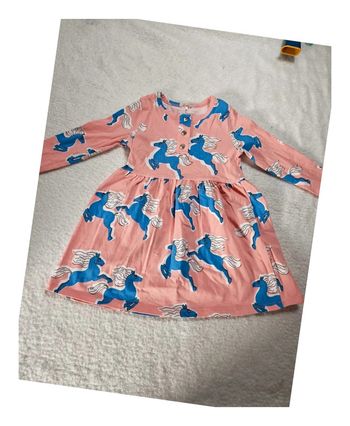 Robe Mini Rodini Chevaux Bleus