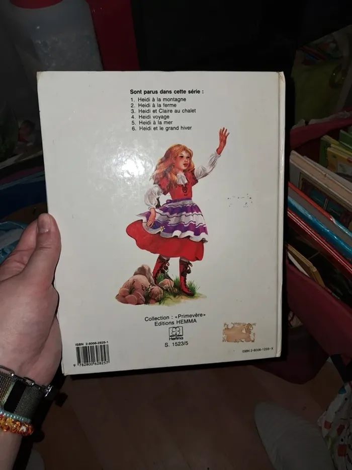 Ancien livre Heidi - photo numéro 2