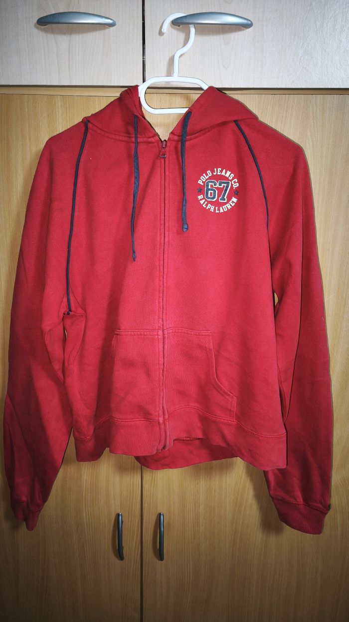 Sweat à capuche ralph lauren taille xl - photo numéro 2