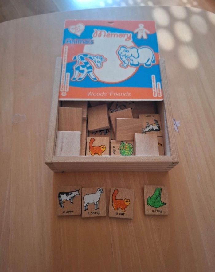 Memorys en bois