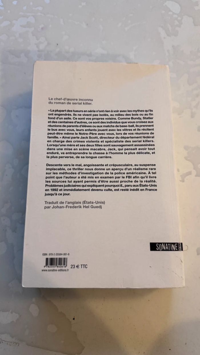 IL – Derek Van Arman – Thriller psychologique – Très bon état - photo numéro 5