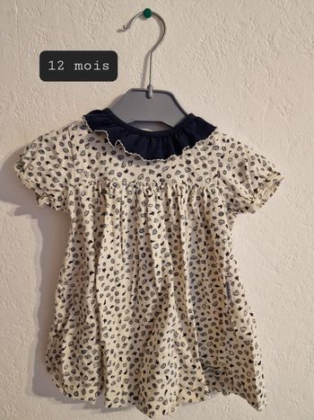 Robe manches courtes