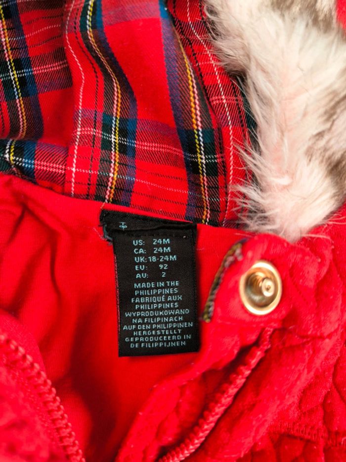 Manteau mi saison taille 92cm - photo numéro 3