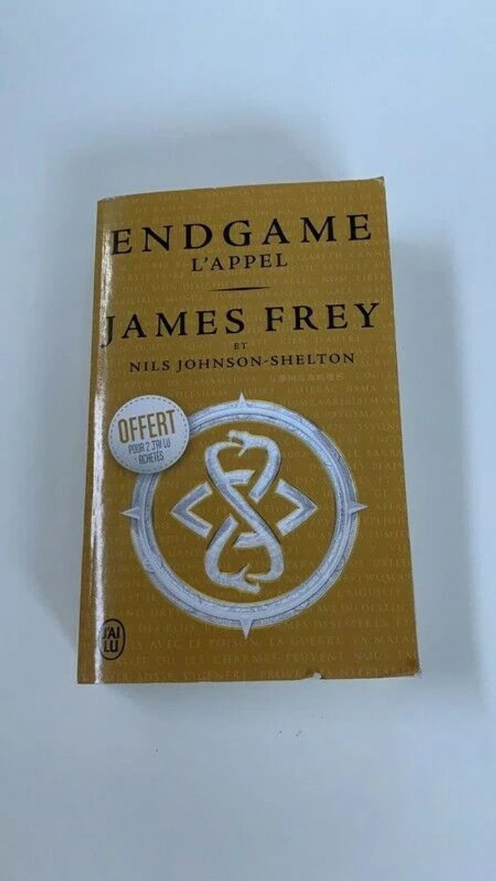 Livre Endgame tome 1 L'Appel - James Frey - Poche J'ai Lu