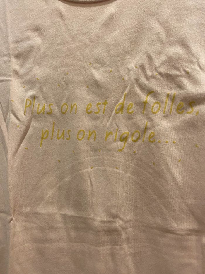 T-shirt rose Bizbee - photo numéro 2
