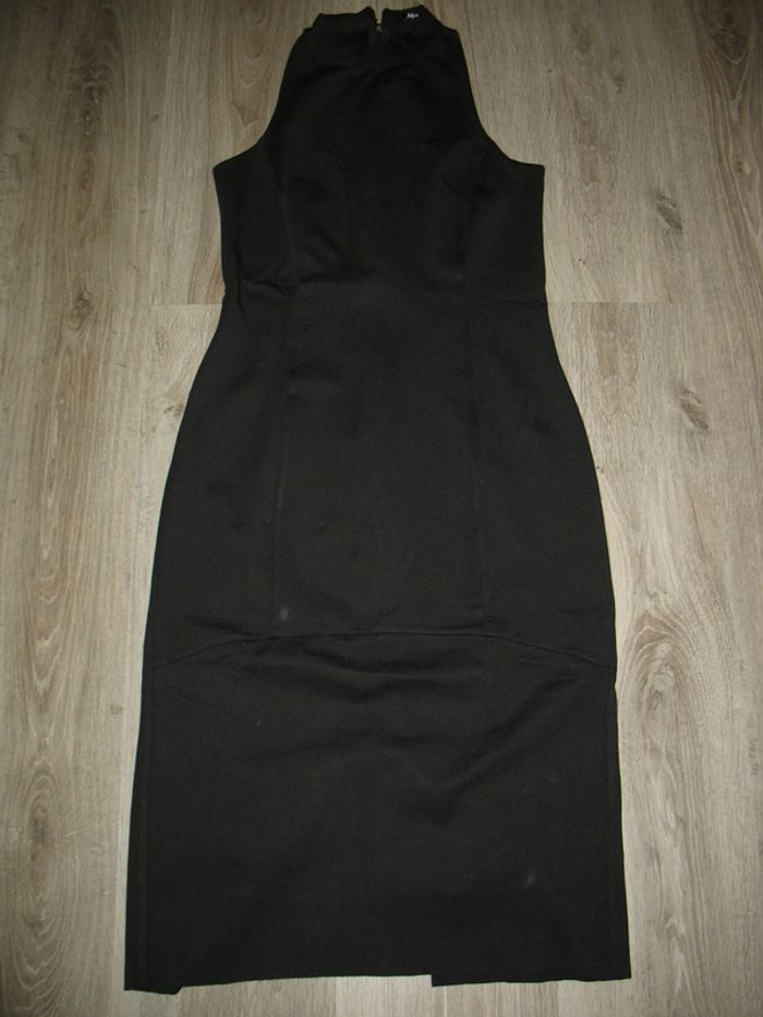 ROBE SM LONGUE NOIRE "LA HALLE" - TAILLE 38 - n°02 - photo numéro 2