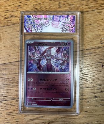 Mewtwo Masterball 150/165 Pokémon 151 Gradée 10 Gem Mint
