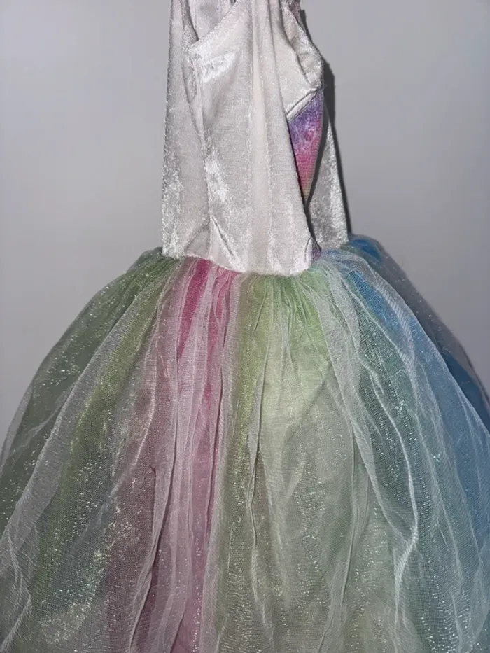 Robe de déguisement arc en ciel - photo numéro 2