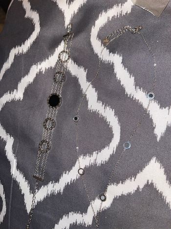 Collier bracelet acier