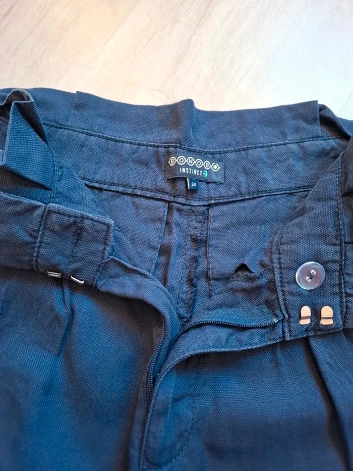 Pantalon bonobo marine T 34 - photo numéro 2