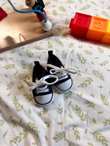 Chaussures bébé bleu marine 0-3 mois