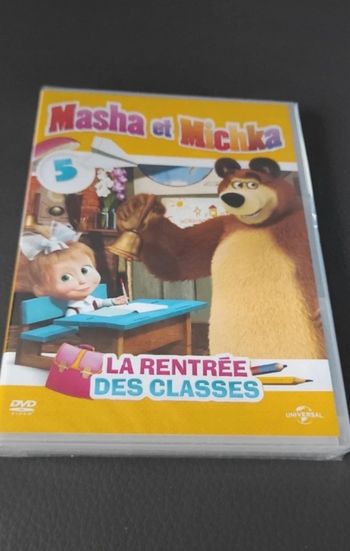 DVD Masha et michka la rentrée des classes