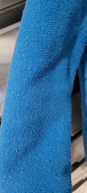 Manteau Catimini 8 ans bleu pailletté