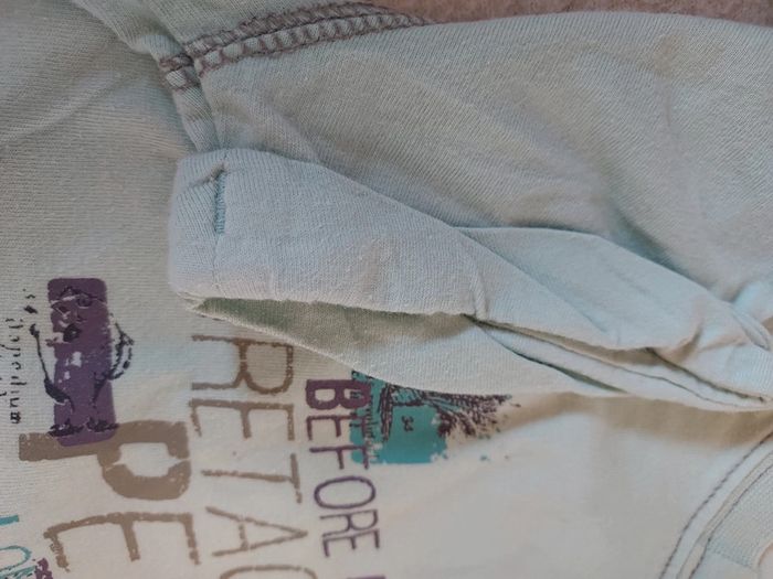 T-shirt vert pâle - photo numéro 5