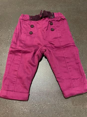 Pantalon doublé en velours à l'intérieur