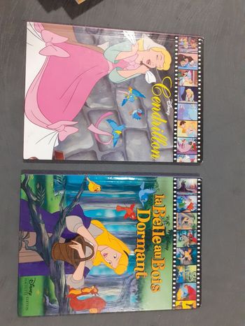 Lot de 2 livres Disney