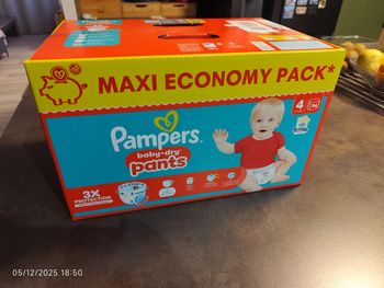 Pampers pants T4 carton de 94 couches