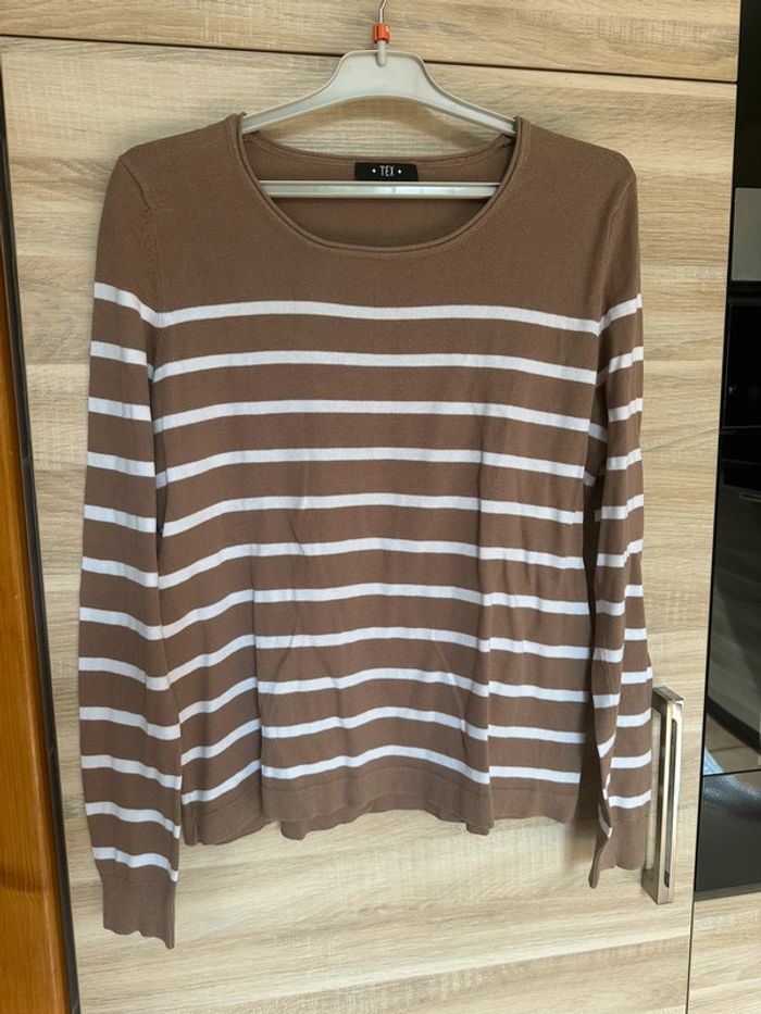 Pull rayé TEX