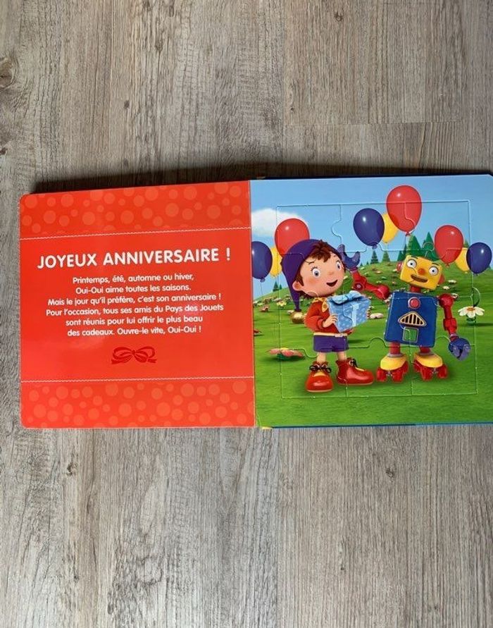Livre puzzle oui-oui - photo numéro 3