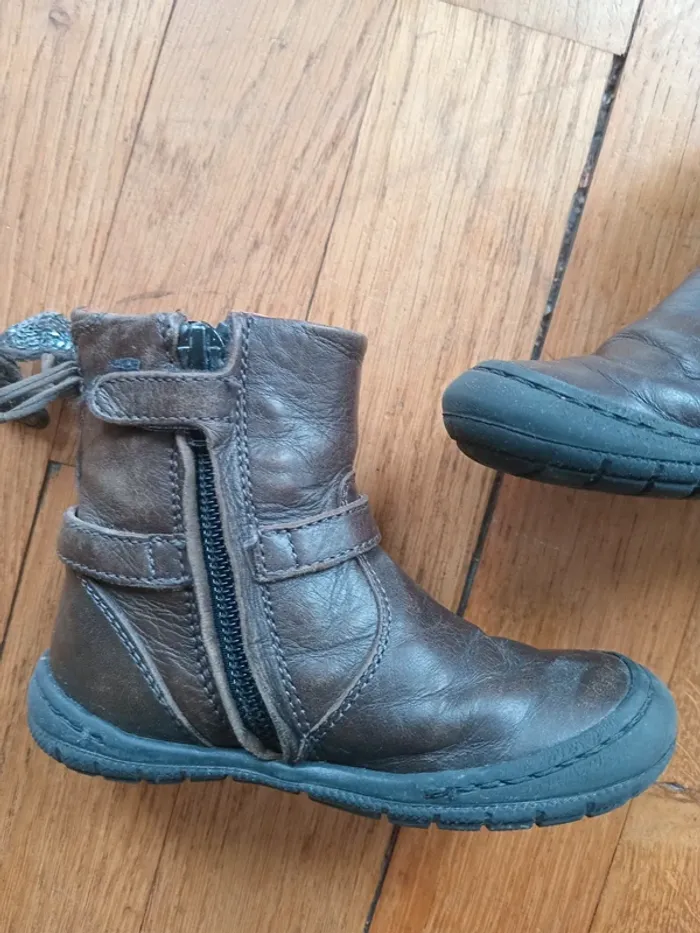 Bottines cuir fille taille 22 FR by Romagnoli - photo numéro 8