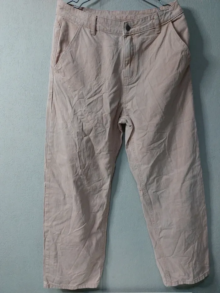 Pantalon jeans abricot " Dazy" - photo numéro 2