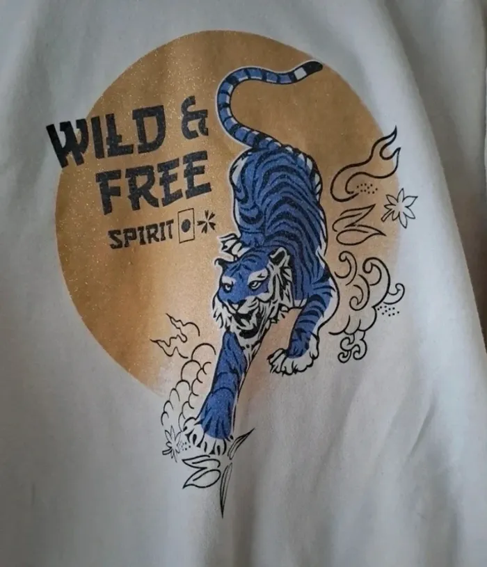 Joli Sweat-shirt tigre - photo numéro 2