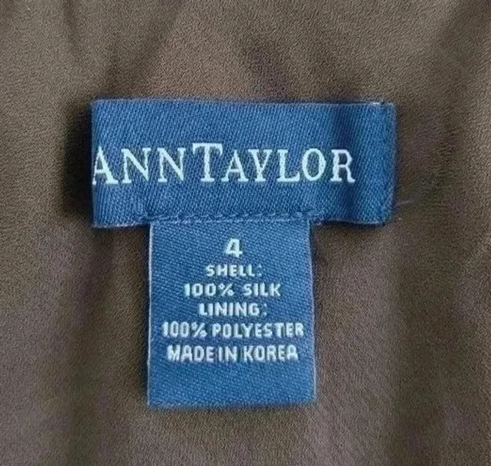 Jupe d'été 100% soie - Ann Taylor - taille 38 - photo numéro 3