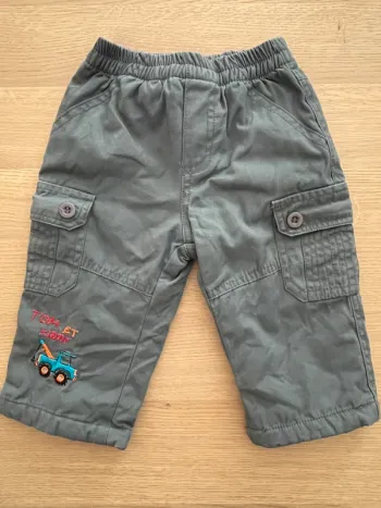 Pantalon épais gris Tom et Kiddy 12 mois