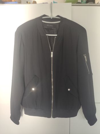 Zara blouson noir fin S
