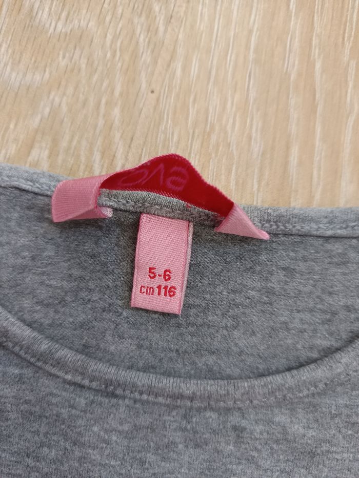 T-shirt à manches longues gris OVS 5 ans - photo numéro 4