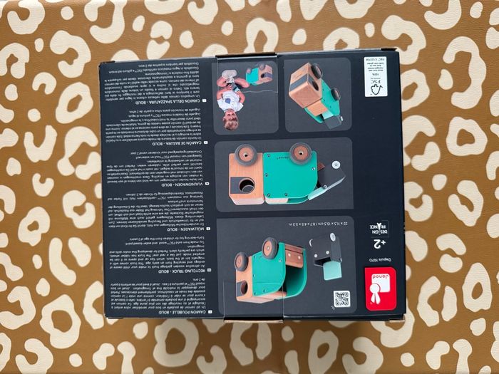 jouet camion poubelle en bois ~ janod - photo numéro 5