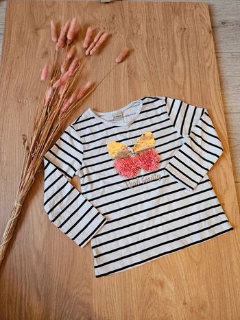 Tee shirt manches longues lc waikiki 4/5 ans