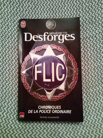 Flic -chroniques de la police ordinaire- Bénédicte Desforges - Éditions J'ai Lu