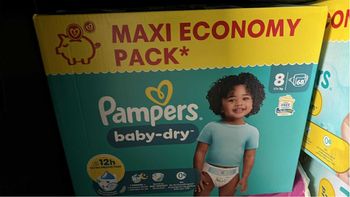 Pampers taille 8