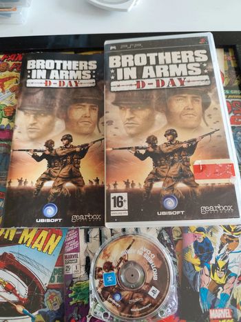 Brothers in arms d day psp